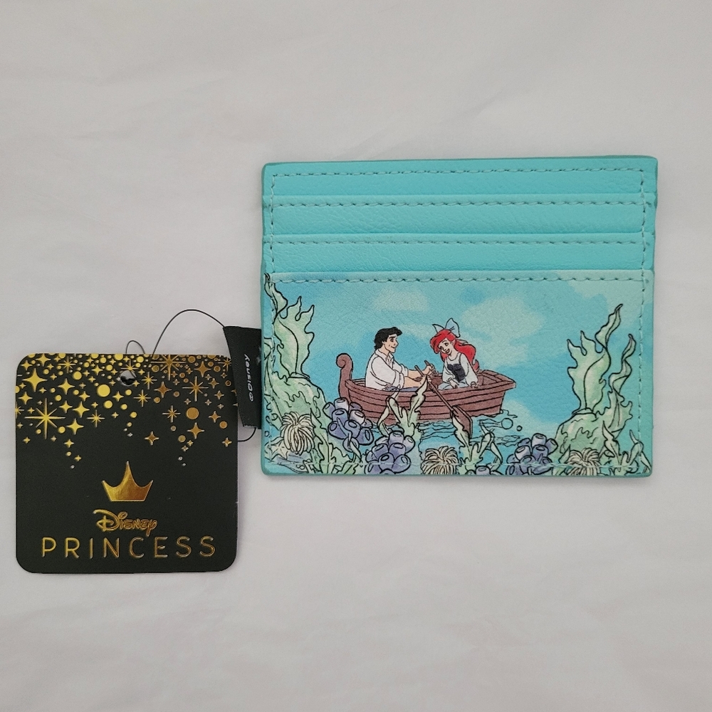 Loungefly Disney The Little Mermaid Kiss the Girl Cardholder - Picture 4 of 6